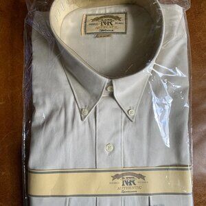New River Authentic Sportswear Dress Shirt 17 Neck 34/35 Sleeve